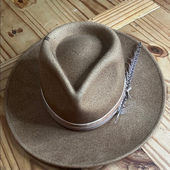 Wyeth by Todd Magill - Boho Wool Rancher Hat - Picture 3 of 7